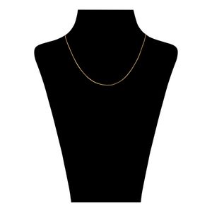زنجیر طلا 18 عیار زنانه گلدم طرح ونیزی PE-3070012