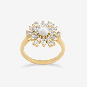 تصویر اصلی انگشتر طلا 18 عیار زنانه گلدم مدل R353021