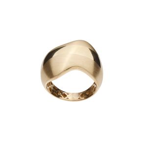 تصویر اصلی انگشتر طلا کم اجرت 18 عیار زنانه گلدم مدل ایینه اییR-3311040