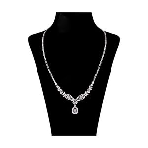 تصویر اصلی گردنبند طلا 18 عیار زنانه گلدم مدل اتمی طرح جواهر PE-3070065