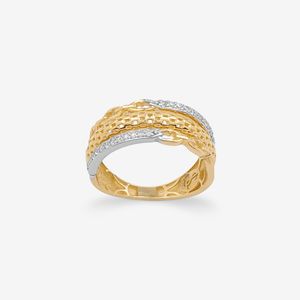 تصویر اصلی انگشتر طلا 18 عیار زنانه گلدم مدل R352002