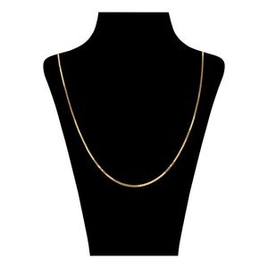 زنجیر طلا 18 عیار زنانه گلدم طرح ونیزی PE-3070011