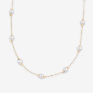 گردنبند طلا 18 عیار زنانه با زنجیر حلقه‌ای (فلامینگو) گلدم مدل PE155002