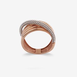تصویر اصلی انگشتر طلا 18 عیار زنانه گلدم مدل R353013