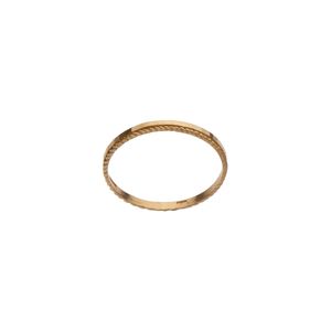 انگشتر طلا 18 عیار زنانه گلدم مدل پیچR-3070007