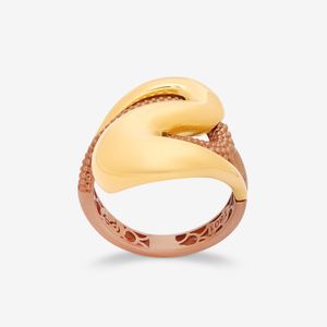 تصویر اصلی انگشتر طلا 18 عیار زنانه گلدم مدل R353018
