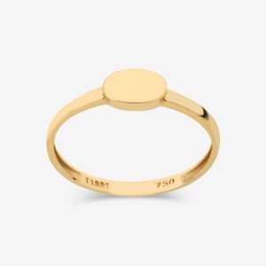 انگشتر طلا 18 عیار زنانه گلدم مدل R352015