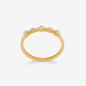 تصویر اصلی انگشتر طلا 18 عیار زنانه گلدم مدل R352031